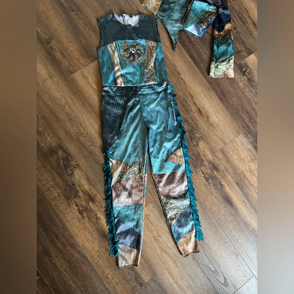 Disney Teal, Gold & Brown Kids Halloween Costume Set - Picture 4 of 10